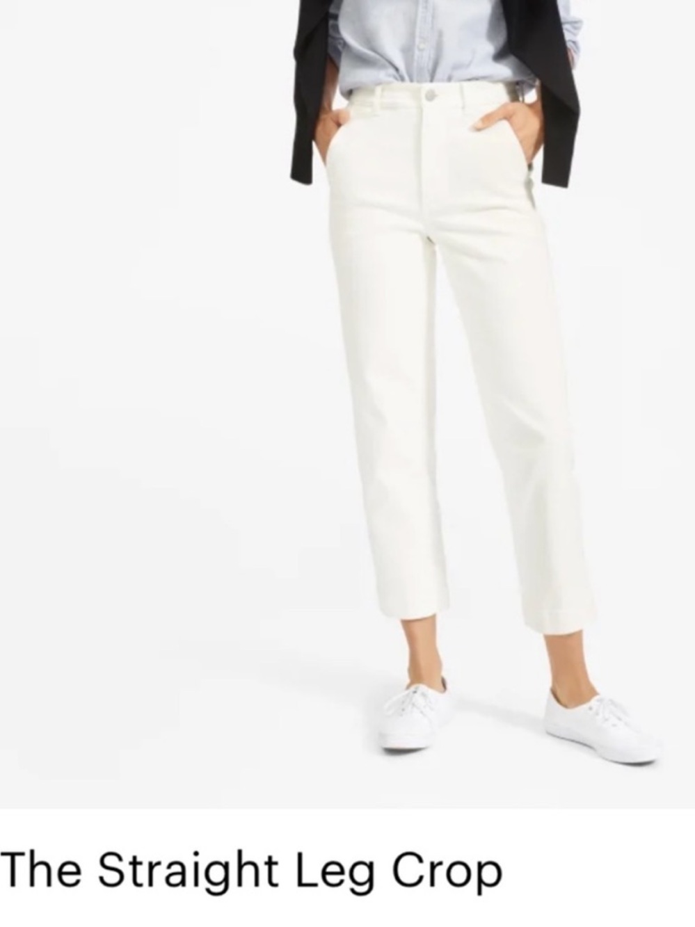 Everlane Straight Leg Crop